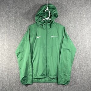 Nike Oregon Ducks Elite Team Miler Jacket Womens Medium Green DH8117-341
